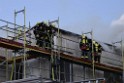 Dachstuhlbrand Koeln Poll Geislarerstr P366